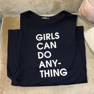 Girls can do anything dress